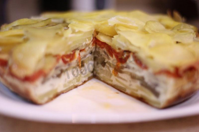 Zapiekanka warzywna z multicookera przepis ze zdjęciami krok po kroku
