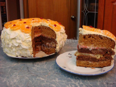 Tort biszkoptowy z kajmakiem z multicookera przepis ze zdjęciami krok po kroku