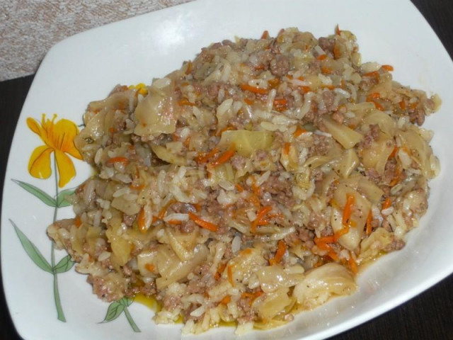 Leniwe gołąbki w multicookerze przepis ze zdjęciami krok po kroku