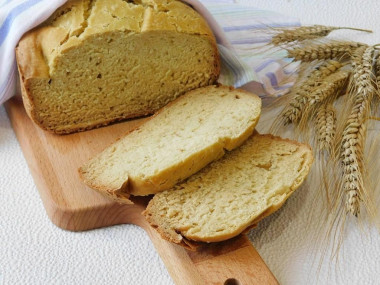 Chleb bez drożdży na kefirze z wypiekacza do chleba przepis ze zdjęciami krok po kroku
