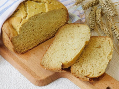 Chleb bez drożdży na kefirze z wypiekacza do chleba przepis ze zdjęciami krok po kroku