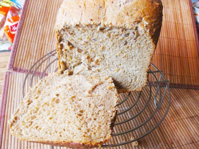 Chleb zbożowy z mąki żytniej i pszennej przepis ze zdjęciami krok po kroku
