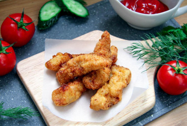 Stripsy z kurczaka jak z KFC w domu przepis ze zdjęciami krok po kroku i wideo