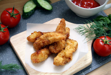 Stripsy z kurczaka jak z KFC w domu przepis ze zdjęciami krok po kroku i wideo