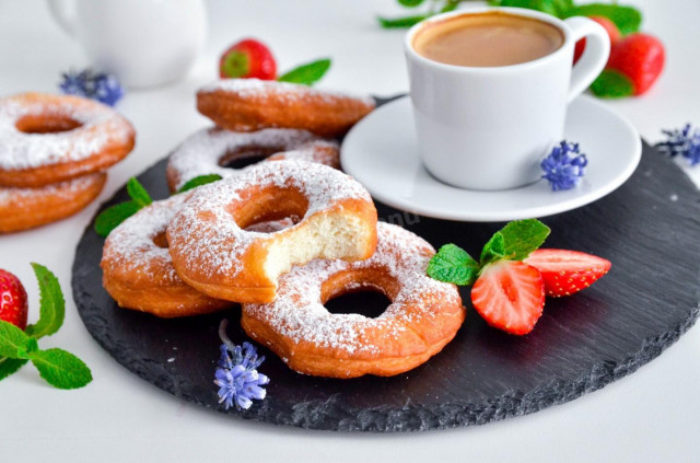 Donuty drożdżowe przepis ze zdjęciami krok po kroku i wideo