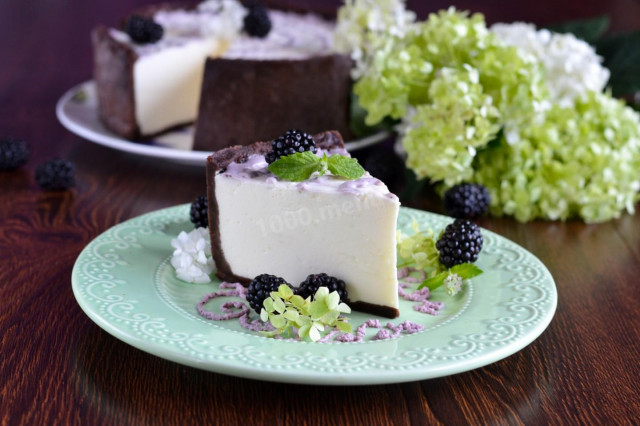 Cheesecake bez pieczenia z mascarpone przepis ze zdjęciami krok po kroku i wideo