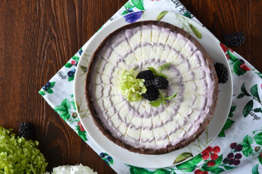 Cheesecake bez pieczenia z mascarpone przepis ze zdjęciami krok po kroku i wideo