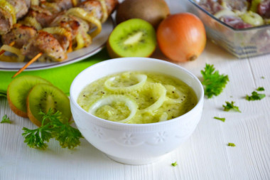 Marynata z kiwi do szaszłyków przepis ze zdjęciami krok po kroku i wideo