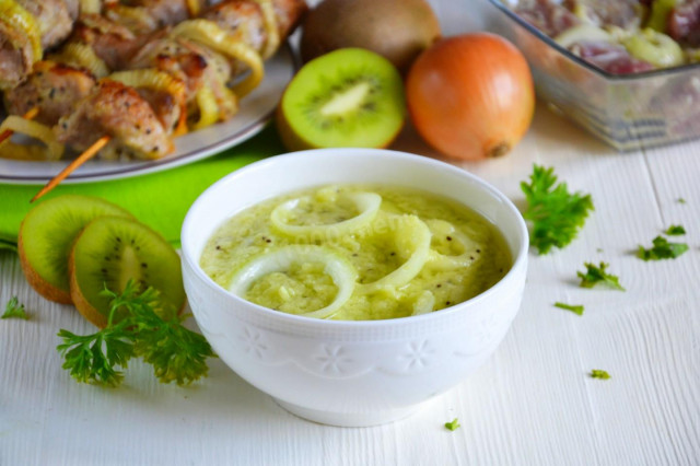 Marynata z kiwi do szaszłyków przepis ze zdjęciami krok po kroku i wideo