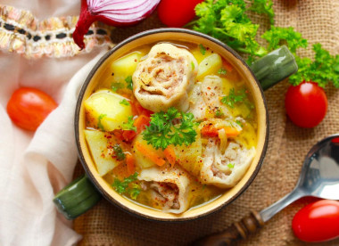Babcina zupa przepis ze zdjęciami krok po kroku