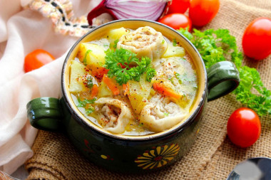 Babcina zupa przepis ze zdjęciami krok po kroku