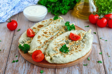 Placki z zieleniną na patelni przepis ze zdjęciami krok po kroku i wideo