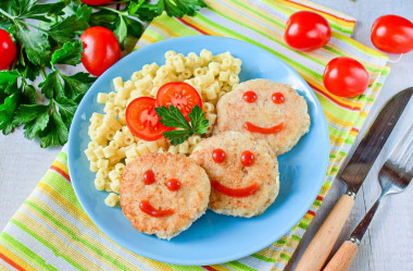 Kotlety z indyka dla dzieci przepis ze zdjęciami krok po kroku