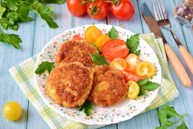 Kotlety z kurczaka z cukinią przepis ze zdjęciami krok po kroku