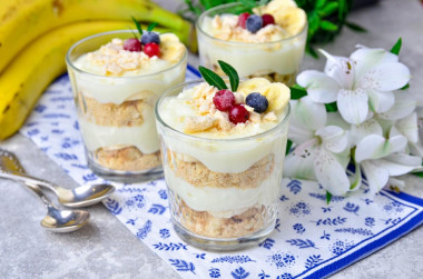 Budyń bananowy przepis ze zdjęciami krok po kroku i wideo