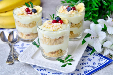 Budyń bananowy przepis ze zdjęciami krok po kroku i wideo