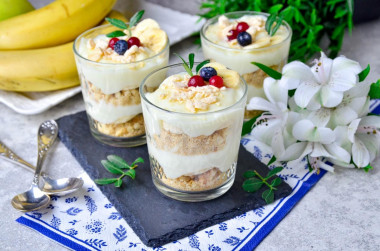 Budyń bananowy przepis ze zdjęciami krok po kroku i wideo