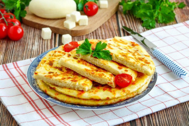 Szybkie chaczapuri z serem z patelni przepis ze zdjęciami krok po kroku i wideo