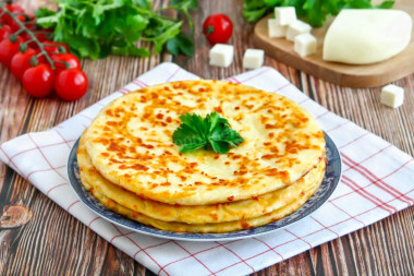 Szybkie chaczapuri z serem z patelni przepis ze zdjęciami krok po kroku i wideo