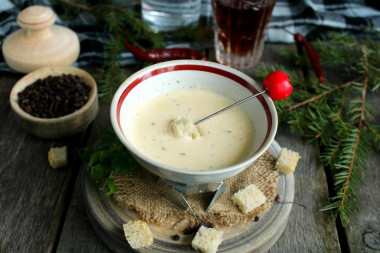 Domowe fondue serowe przepis ze zdjęciami krok po kroku