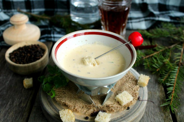 Domowe fondue serowe przepis ze zdjęciami krok po kroku
