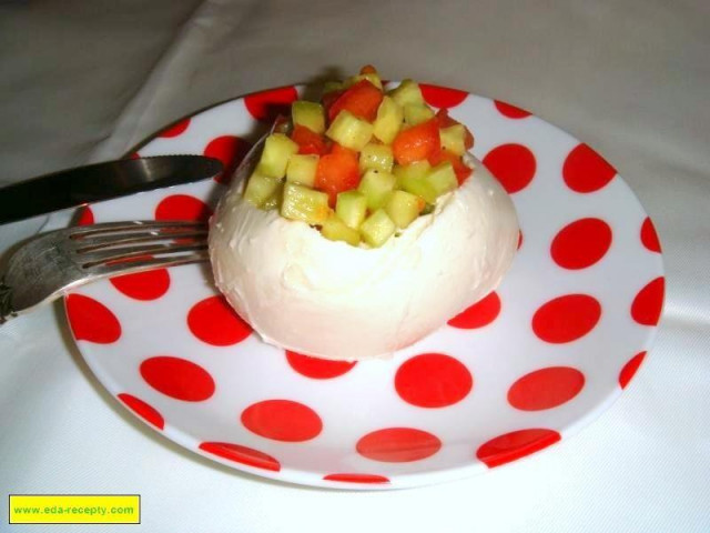 Faszerowana mozzarella przepis ze zdjęciami krok po kroku