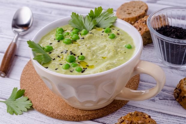 Zupa grochowa puree z ziemniakami