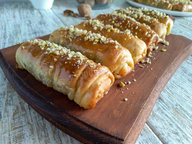 Turecka baklawa w domu przepis ze zdjęciami krok po kroku