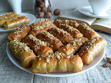 Turecka baklawa w domu przepis ze zdjęciami krok po kroku