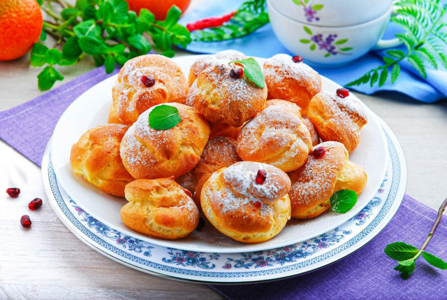 Ciasto parzone na ptysie przepis ze zdjęciami krok po kroku