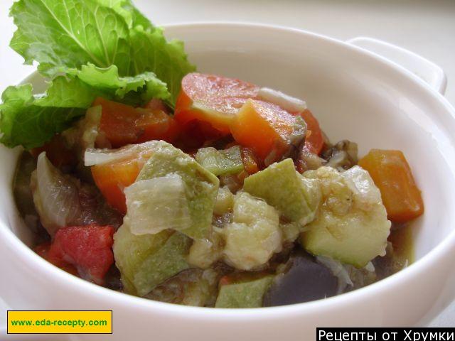 Sauté z cukinii i bakłażanów przepis ze zdjęciami krok po kroku