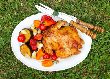 Kurczak w całości z tandooru przepis ze zdjęciami krok po kroku