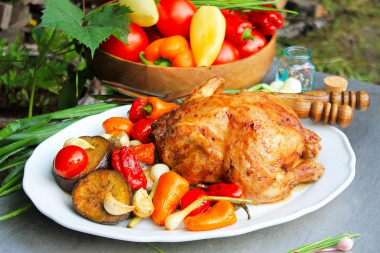 Kurczak w całości z tandooru przepis ze zdjęciami krok po kroku
