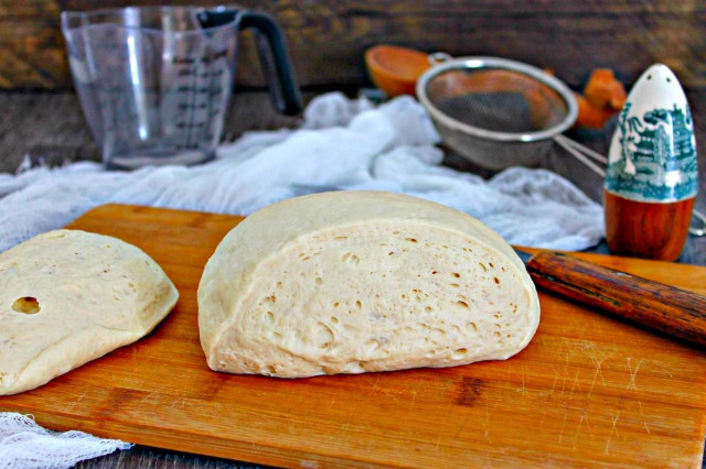 Postne ciasto drożdżowe na pierożki i placki z piekarnika przepis ze zdjęciami krok po kroku
