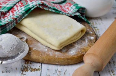 Ciasto francuskie bez drożdży przepis ze zdjęciami krok po kroku i wideo