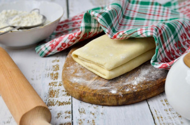 Ciasto francuskie bez drożdży przepis ze zdjęciami krok po kroku i wideo