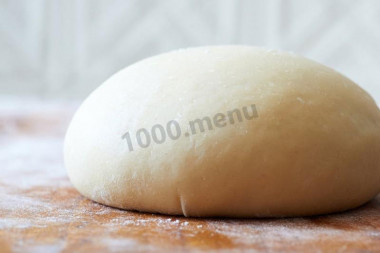 Ciasto drożdżowe na pierożki na wodzie i oleju roślinnym przepis ze zdjęciami krok po kroku i wideo