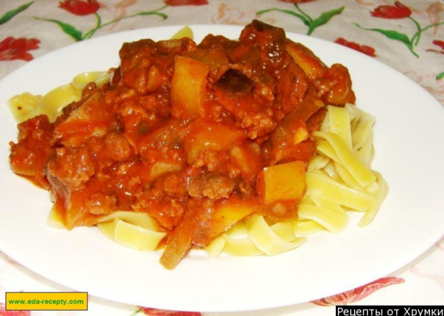 Lagman z baraniny po tatarsku przepis ze zdjęciami krok po kroku