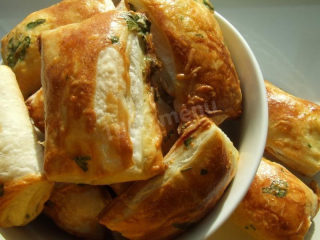 Ciastka francuskie z serem do bulionu przepis ze zdjęciami krok po kroku