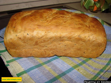 Chleb z sezamem przepis ze zdjęciami krok po kroku