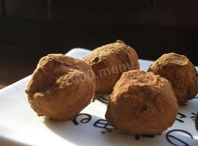 Cukierki trufle na śmietance przepis ze zdjęciami krok po kroku