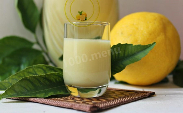 Limoncello na mleku przepis ze zdjęciami krok po kroku