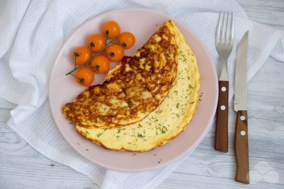 Bujny omlet w powolnej kuchence: zdjęcie przygotowania przepisu, krok 5