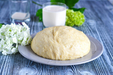 Ciasto na riażence na pierożki, ciasta i bułeczki przepis ze zdjęciami krok po kroku i wideo