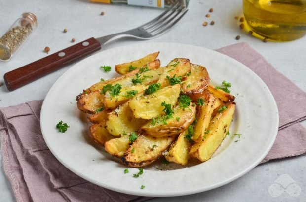 Ziemniaki w stylu wiejskim z parmezanem-prosty i pyszny przepis ze zdjęciem (krok po kroku)