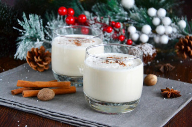 Napój eggnog przepis ze zdjęciami krok po kroku i wideo