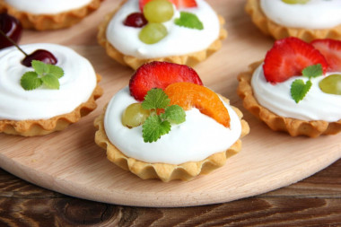 Koszyczki z kruchego ciasta z nadzieniem przepis ze zdjęciami krok po kroku