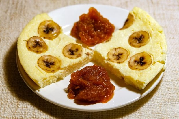 Zapiekanka z twarogu z bananem na patelni-prosty i pyszny przepis, jak gotować krok po kroku