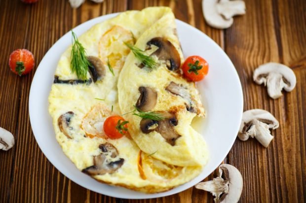 Omlet z pieczarkami na parze – prosty i smaczny przepis, jak gotować krok po kroku