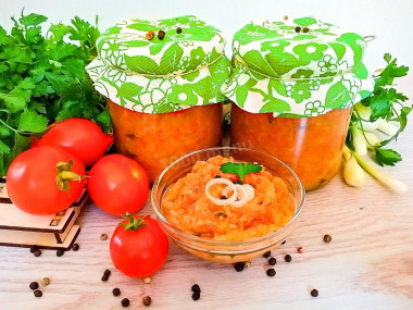 Pasta z cukinii bez koncentratu pomidorowego na zimę przepis ze zdjęciami krok po kroku